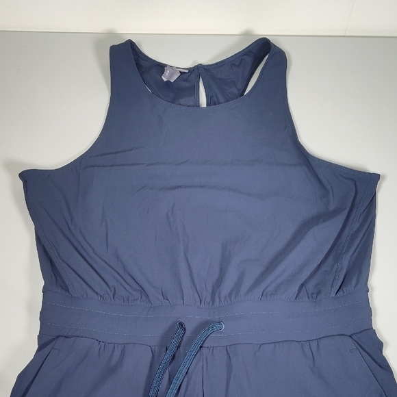 Sweaty Betty Explorer one piece romper in navy blue 12 - Picture 5 of 14